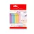 Caneta Ponta Fina Faber Castell, Cores Pastel Cartela com 6 Unidades.
