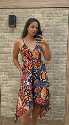 VESTIDO PONTA ESTAMPADO na internet