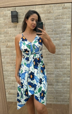 VESTIDO PONTA ESTAMPADO - comprar online