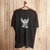 Camiseta Preta 100% Algodão - Personalizada (frente e verso) - Estampa DTF - comprar online