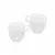 CONJUNTO 2 XÍCARAS DE CAFÉ HEART - comprar online