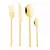 FAQUEIRO 24 PEÇAS DE AÇO INOX FIRENZE DOURADO - comprar online