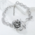 Collar Flower Silver - comprar online