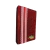 Bíblias & Harpa em Pedrarias Vermelho de Renda