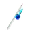 Caneta de Flor Azul - comprar online