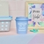 Vaso plastico con tapa pastel -300ML - tienda online