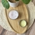 Bandeja ovalada de bambu - 42x22CM - Tienda Encantada