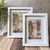 Portaretrato de madera blanco - 27,5x22CM - Tienda Encantada