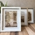 Portaretrato de madera blanco - 27,5x22CM - comprar online
