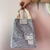 Lunchera de tela termica a rayas - tienda online