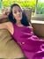 Vestido Puro Linho Trespasse Aberto - Karma