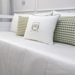Kit Cama Babá Classic - Percal 400 fios - JG - SibeleCrafts