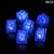 Cubo de Gelo LED Brilhante Impermeável - Achadinhos BBB