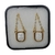 ESC FOLHEADO OURO QUAD CARMO APLIQUE PRATA REF.F01M