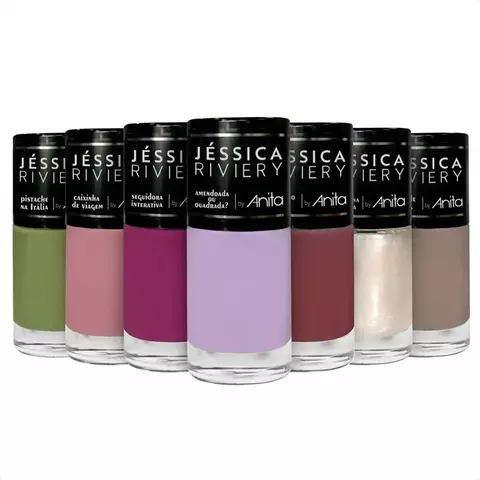Esmalte Anita Coleção Jessica Riviery 2ª Edição 7 Cores - comprar online