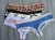 Pack x4 Culote semi less con puntilla algodón con lycra XL