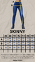 Skinny Azul C/ Bigotes