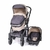 Coche Tainy Deluxe + Portabebes - Carriolababy