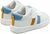 TENIS BLANCO RAYA COLORES - Carriolababy