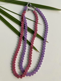 COLLAR HEMATITE CORAZÓN