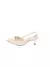 Scarpin Myres Bege com Laço - Myres