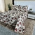 Colcha Piquet Estampada Kit 3 Pçs Queen - loja online
