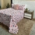 Colcha Piquet Estampada Kit 3 Pçs Queen - loja online