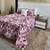 Colcha Piquet Estampada Kit 3 Pçs Queen
