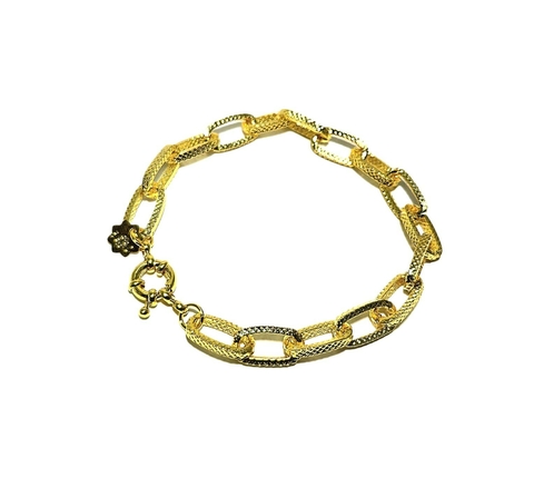 Pulseira Cartier Diamantada Folheada a Ouro 18k