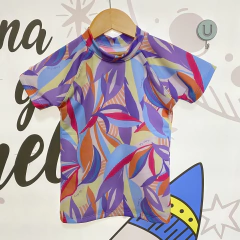 Remera Filtro UV Tropical - Happy Life