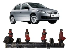 Kit Flauta Com Bicos Volkswagen Gol G5 1.0 2012