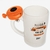 Caneca Campainha Hoje Eu Vou Da Trabalho 400ml - comprar online