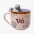 Caneca C/ Infusor Chá Bordado Vó 350ml