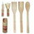 Kit Utensilios Madeira de 4pcs Livon