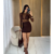 Vestido Longo Tule com Bojo e Cropped Incluso na internet