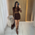 Vestido Longo Tule com Bojo e Cropped Incluso - comprar online