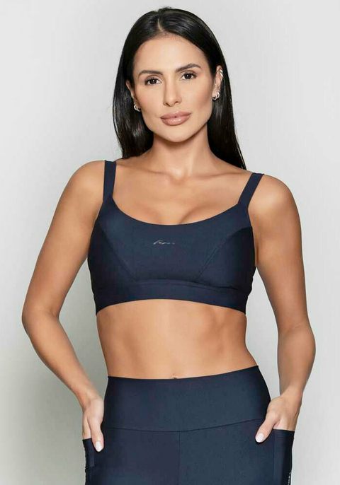 Top Rolamoça Run More Sustentação Máxima Compression - 04461-PT