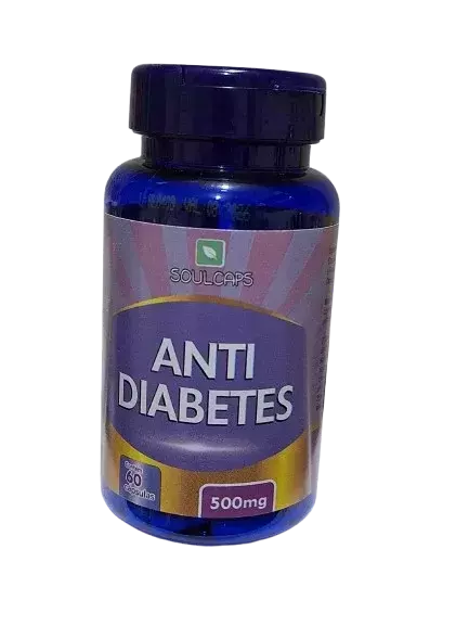 Soulcaps Anti Diabetes 60 Cápsulas 500mg
