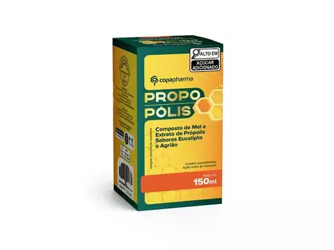 Copapharma Propolis Sabores Eucalipto e Agrião 150ml