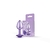 Lite Plug Lila P con Piedra Lila