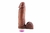 Pene Real Dick Ultra Realístico Con Escroto e Vibro 20,5 X 4,7 CM - Sexy Fantasy