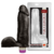 Pene Realístico Negro Con Escroto e Vibro - 20,5cm X 4,7cm