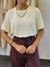 Blusa manga curta viscose HERING0 - Casa Peônia