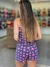 Baby doll curto suede - Una Moda Praia Fitness Lingerie
