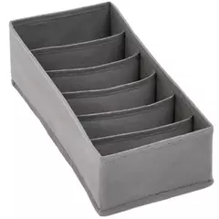 Organizador para cajón de ropa rectangular| Con 6 divisores| en internet
