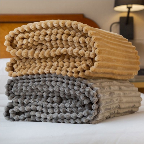 Frazada Flannel Lines - King size