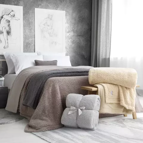 Frazada Sherpa - king