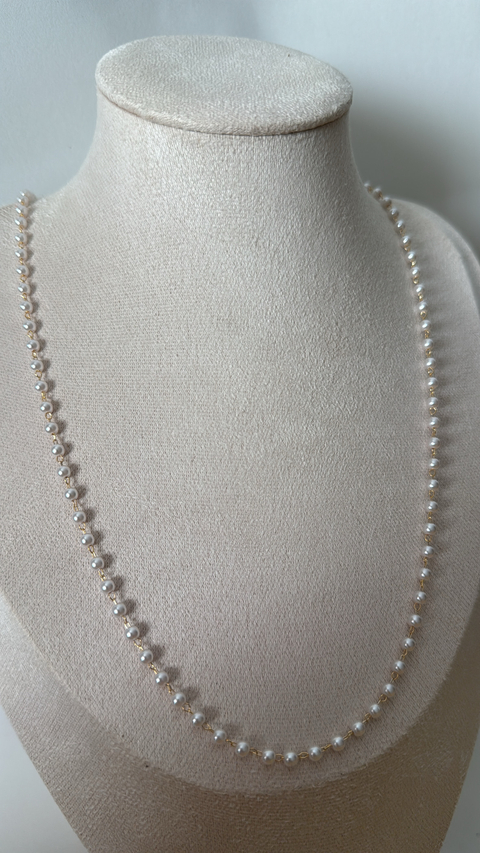 Colar Longo Pérolas - comprar online