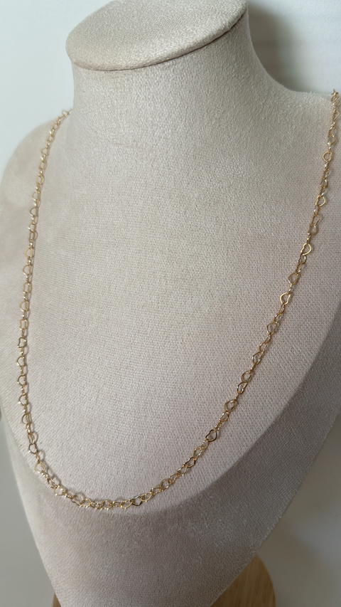 Colar Longo Coração