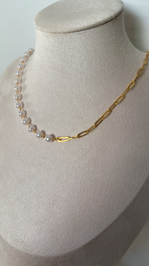 Colar Pérola + Cartier
